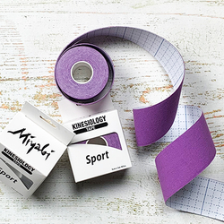 Кинезиотейп Мияби спорт, цвет лаванда