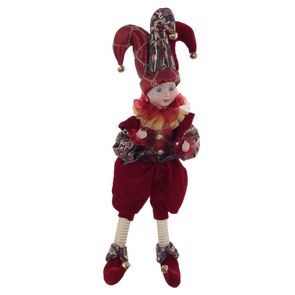 GAEM Игрушка набивная "Клоун" (муз, движ), L14 W10 H46 см (полка 22 см.)