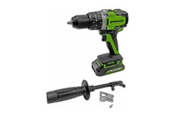 Дрель аккумуляторная GREENWORKS GD24DD140 24 V без акк и з/у   3707607