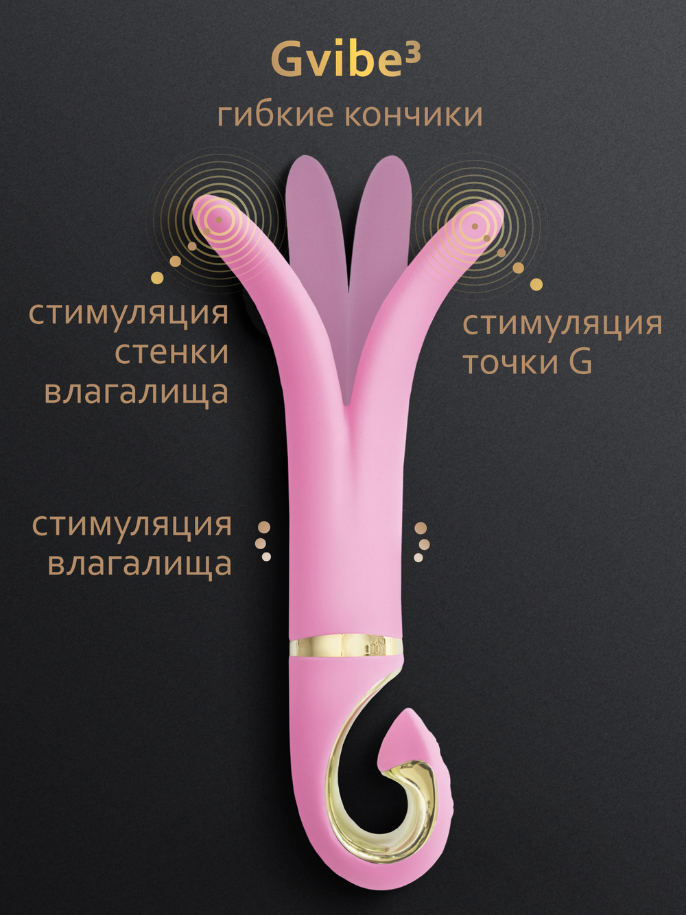 Gvibe 3 - Универсальный вибратор