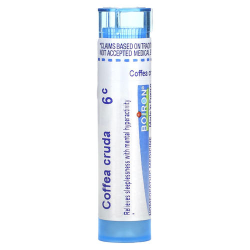 Boiron, Coffea Cruda, 6C, снотворное, прибл. 80 гранул