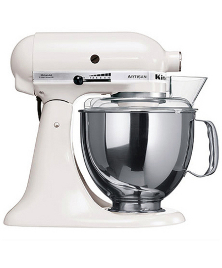 KitchenAid Artisan® Миксер Кухонный Планетарный 4.8л, белый