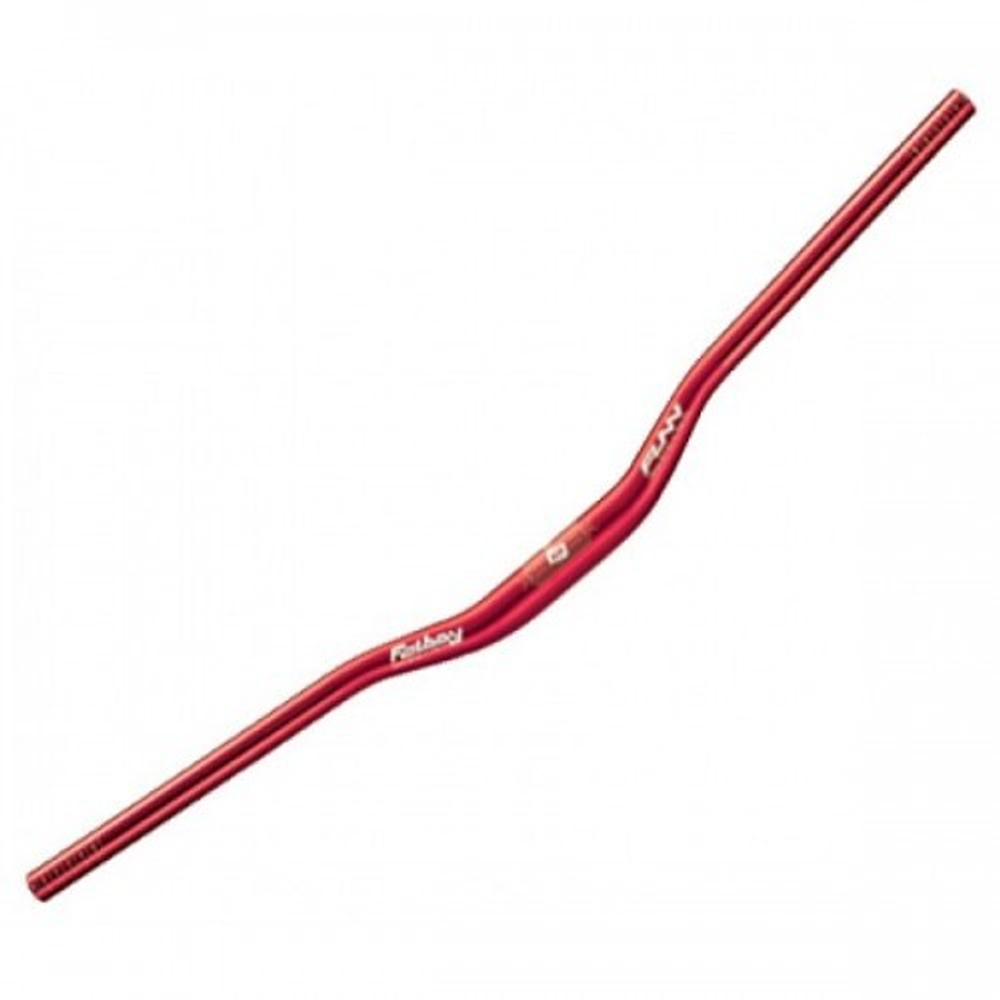 Руль Funn Fatboy красный DH AL7050-T73 8° Back Sweep 5.5° Up Sweep 31,8 мм 785 мм 15 rise