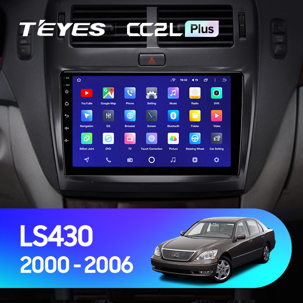 Teyes CC2L Plus 9" для Lexus LS 430 2000-2006