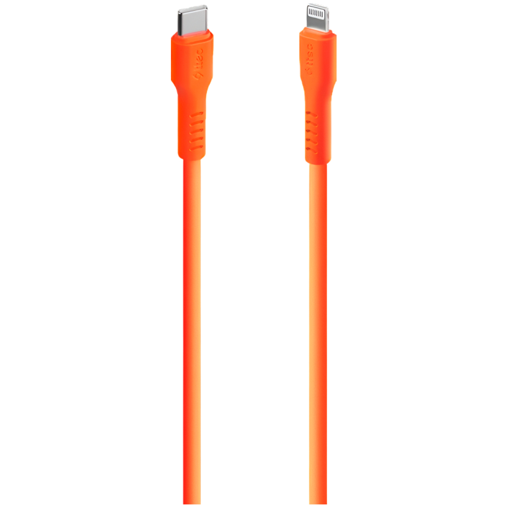ttec  Type-C - Lightning Charge / Data Cable , 120cm,Neon Orange