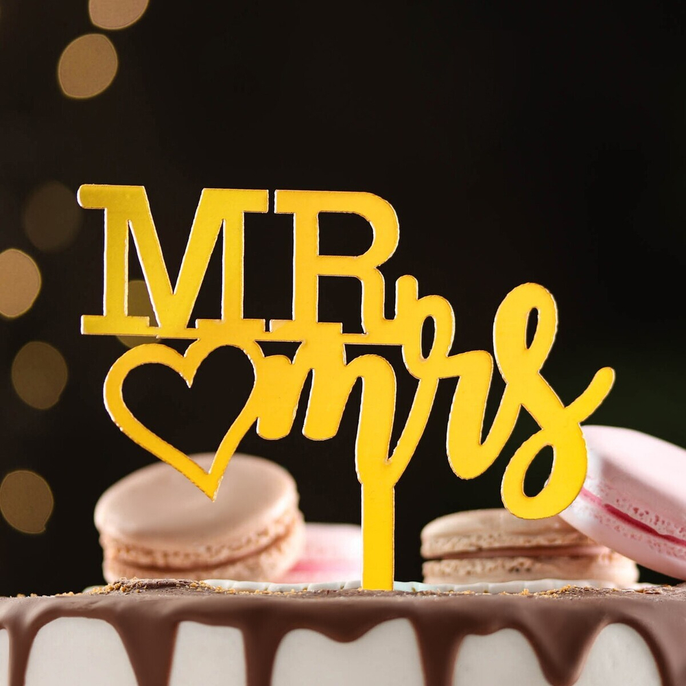 Топпер "Mr&Mrs"