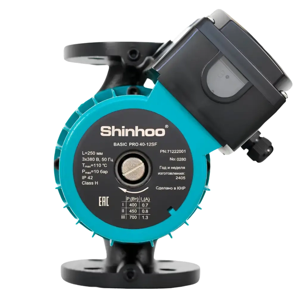 Циркуляционный насос Shinhoo BASIC PRO 32-12S, резьбовое присоединение G 2", 1x230V