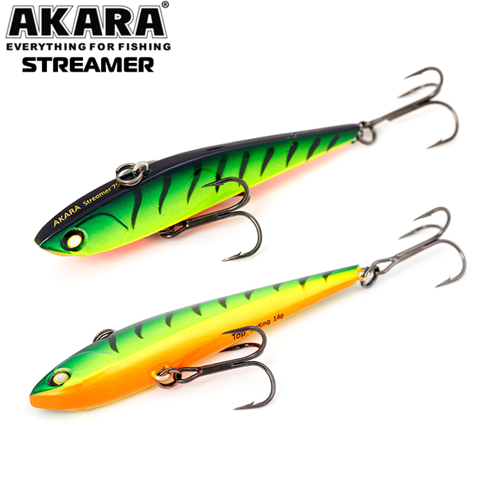 Воблер Akara раттлин Streamer 90 мм 19 гр. (5/8 oz 3,5 in) A 8