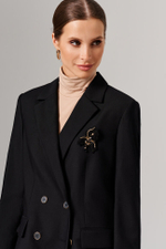 8399 Брошь (черный)