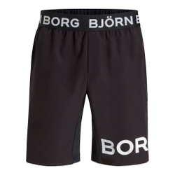 Мужские теннисные шорты Björn Borg Borg Shorts Men - Black, White