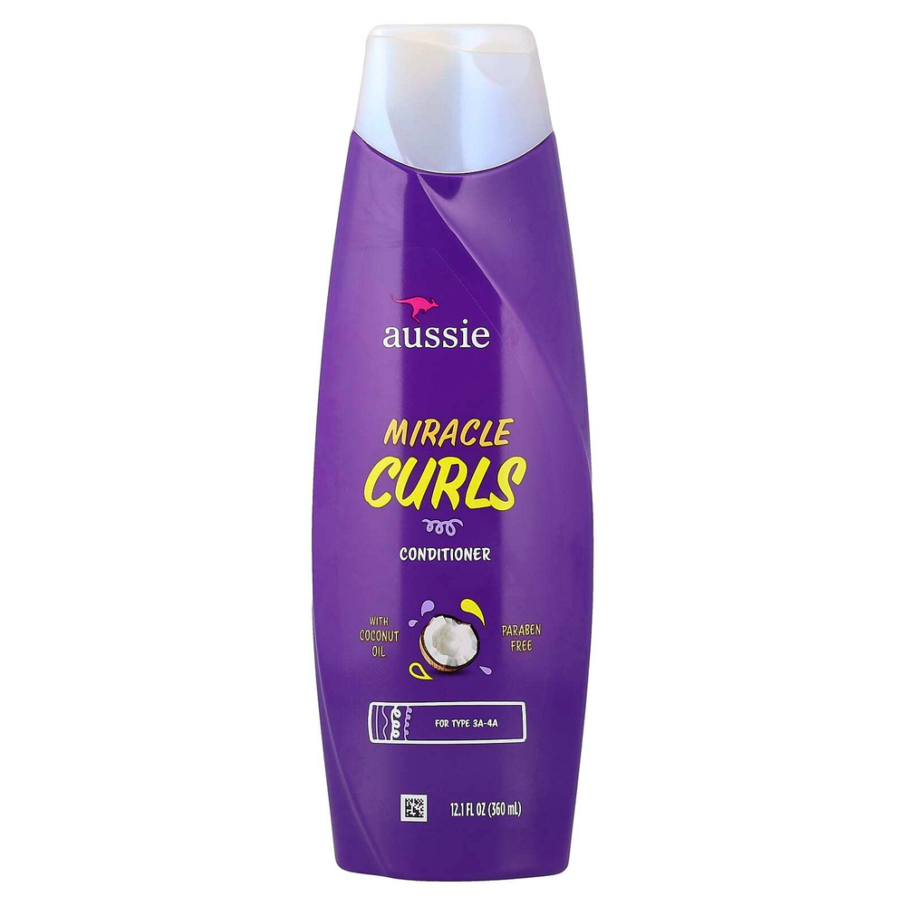 Aussie, Miracle Curls, кондиционер с кокосовым маслом, 360 мл (12,1 жидк. унции)