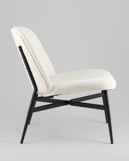 Кресло лаунж Ease белый