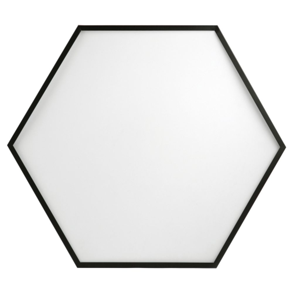 Светильник LED ЭРА Geometria SPO-121-B-40K-038 Hexagon 38Вт 4000K 4000Лм IP40 600*80 черный подвесной драйвер внутри