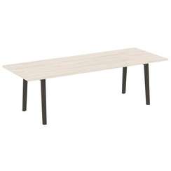 Onix Wood Direct Стол переговорный OW.PRG-25 Денвер Светлый/Дуб Темный/Металл Антрацит 2580*980*750