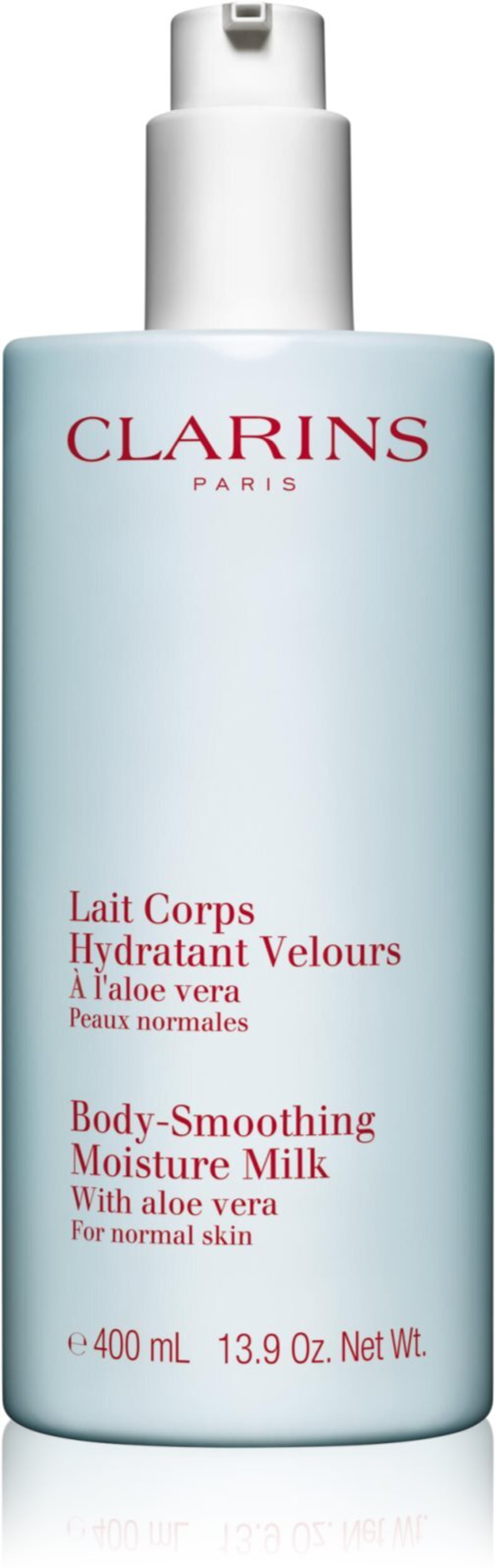 Clarins Body-Smoothing Moisture Milk with Aloe Vera - увлажняющее молочко для тела с алоэ вера /   400  ml  / GTIN 3666057220852