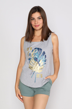 Пижама женская "OKAY" майка+шорты