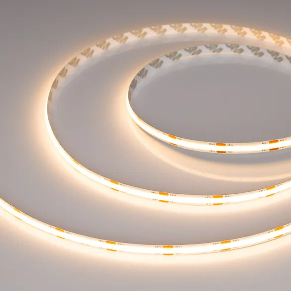 Светодиодная лента COB-X480-8mm 48V Warm2700 (10 W/m, IP20, 50m PRO REEL) (Arlight, -) 043261