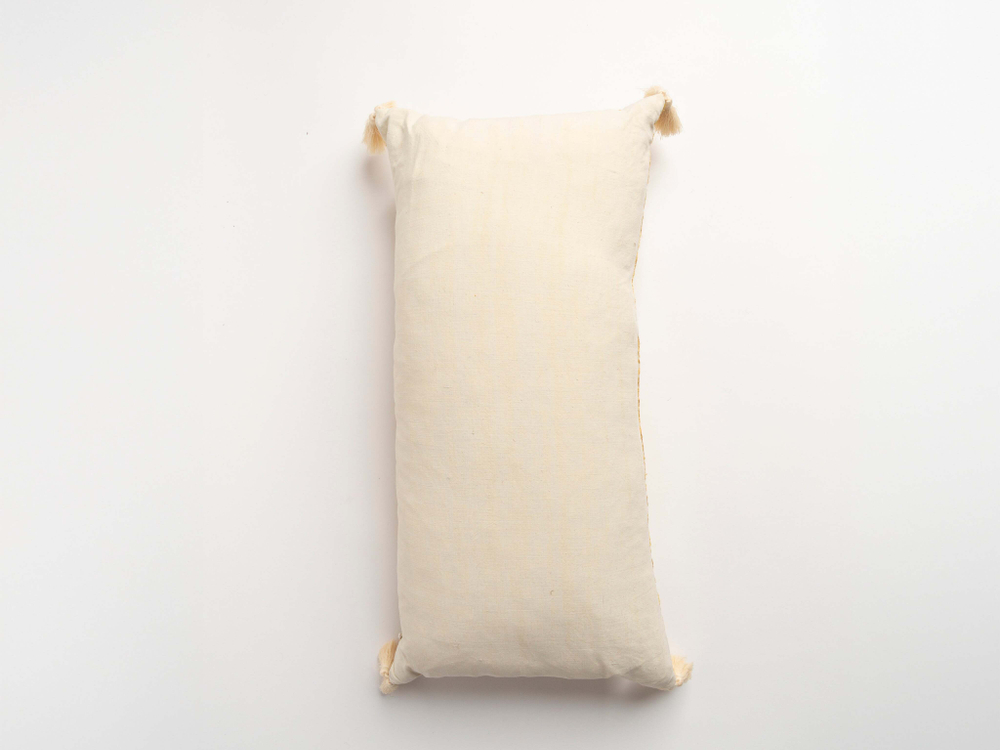 Подушка JW Anderson Home The Dyeworks Indian Silk "Yellow"