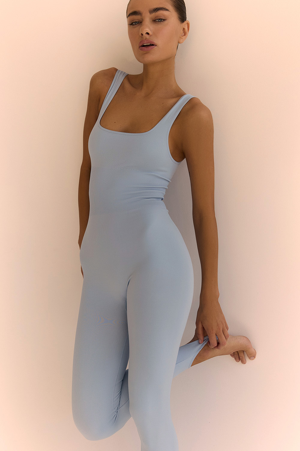 Комбинезон с пяткой №56 SUPER SOFT Небо