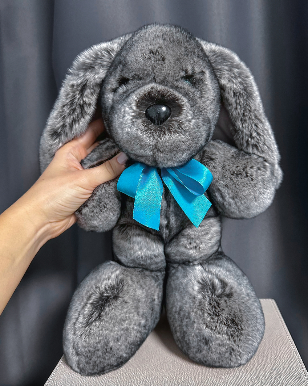 Зайчик Бигфут (серый)