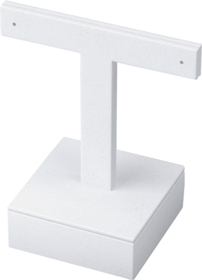 Подставка для серег/ушки/2 отверстия/квадратное основание/Н-70 мм.