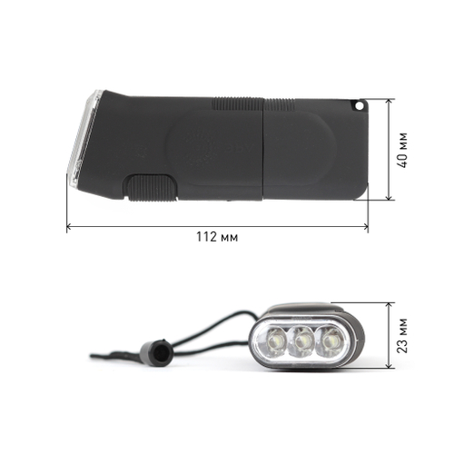 Фонарь Эра SDA10M 3*LED