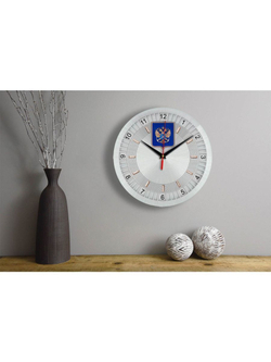 Настенные часы "герб Росрыболовства 02 11"
