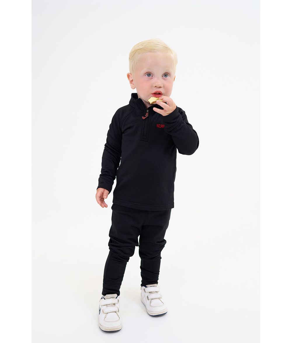 Костюм детский флисовый AYON NORPPA черный