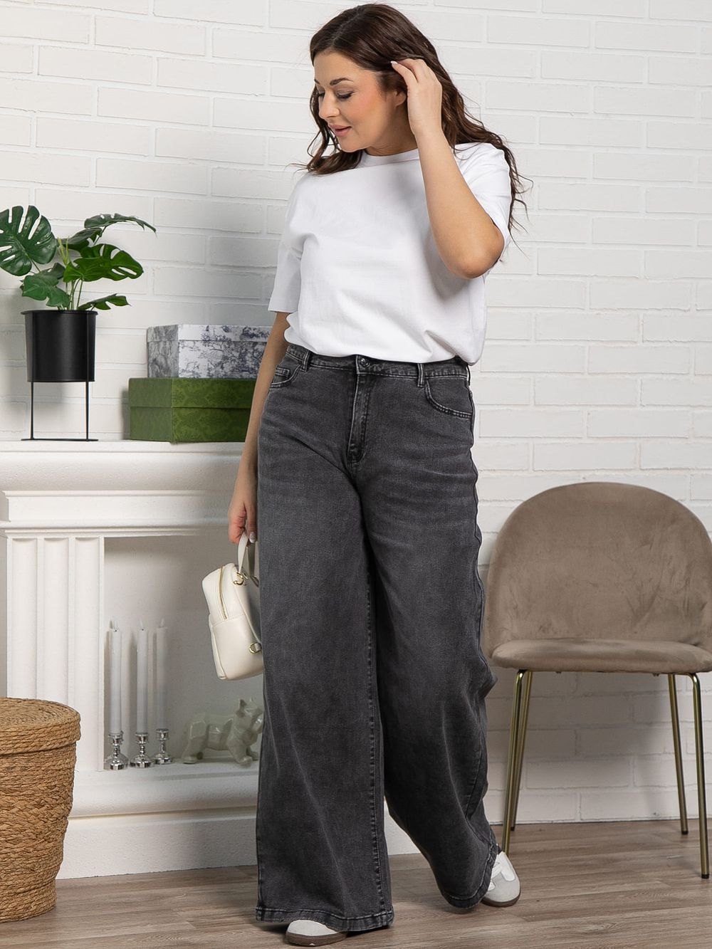 Джинсы Урса (серые) Б15076-4М LT Collection