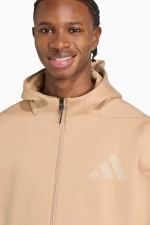 Кофта adidas Z.N.E. Full-Zip - бежевый
