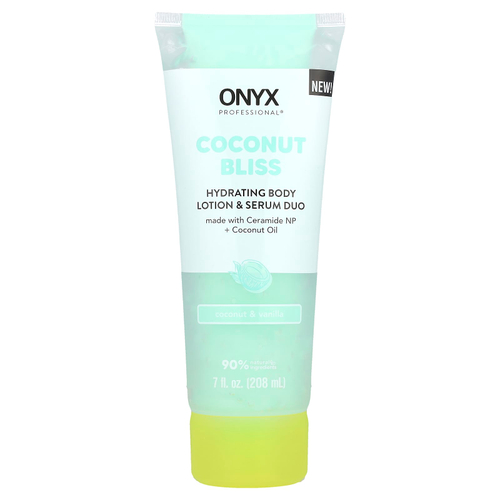 Onyx Professional, Coconut Bliss, увлажняющий лосьон для тела и дуэт сыворотки, с кокосом и ванилью, 208 мл (7 жидк. Унций)