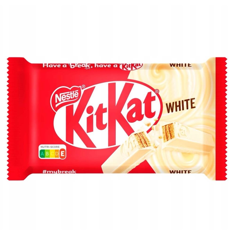 Шоколадный батончик Кит Кат белый с хрустящей вафлей 41,5гр
