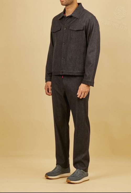 Джинсовый костюм Kiton