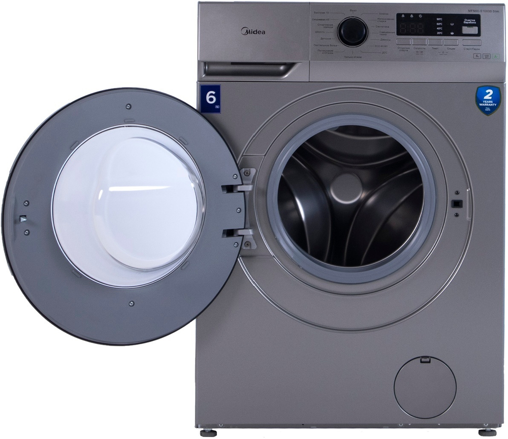Стиральная машина Midea MFN 60- S1003 S серый