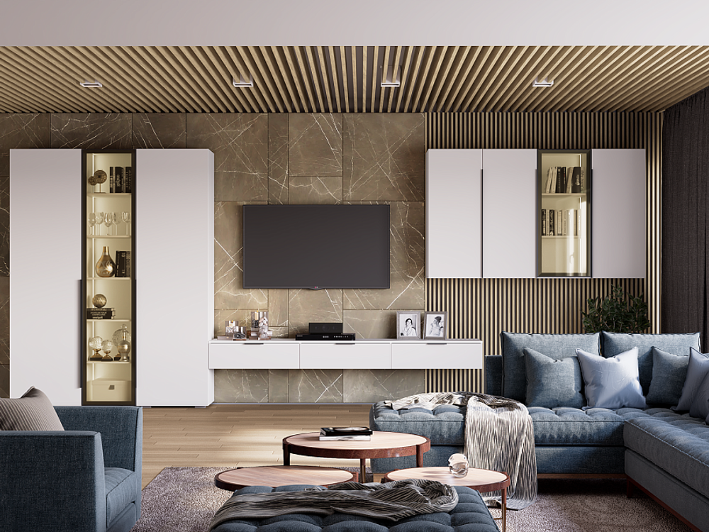 Римини Тумба ТВ №2 навесная