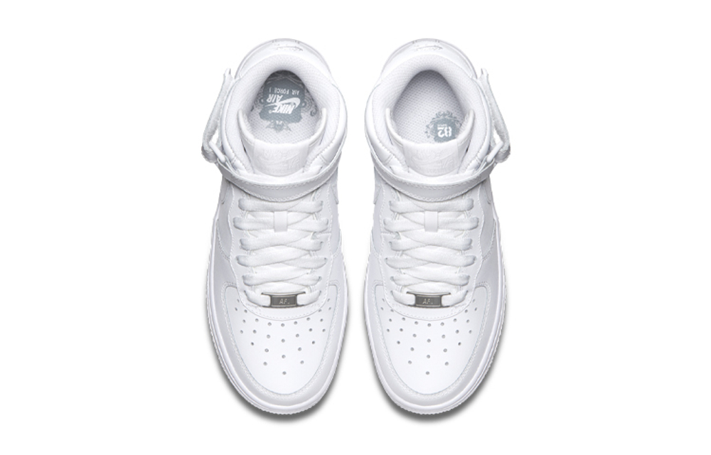 Nike Air Force 1 mid-top sneakers GS white