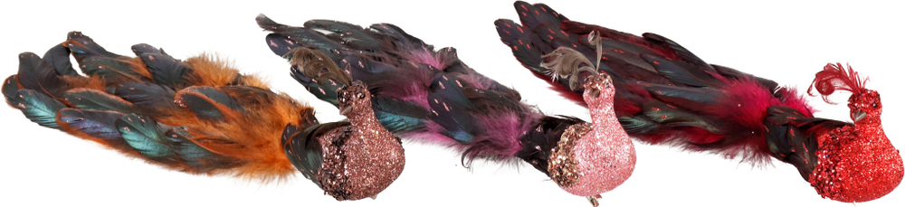 Птица на клипсе Hoff Interieur Birds 3470