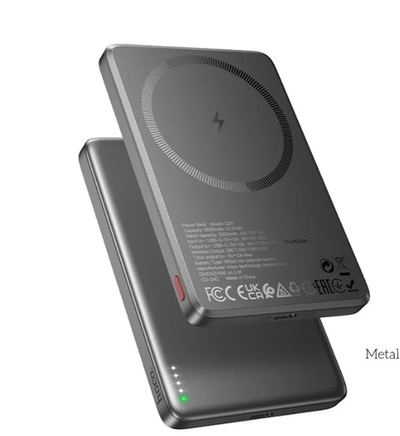Портативный акк. HOCO Q26 Joy (5000mAh) metal Gray