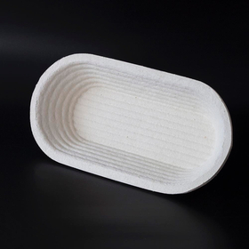 Овальная корзинка из целлюлозы до 1000 г (рис.ротанг)