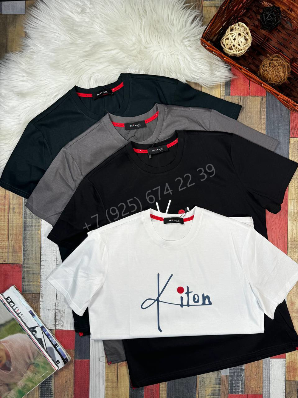 Футболка Kiton, арт. 694030