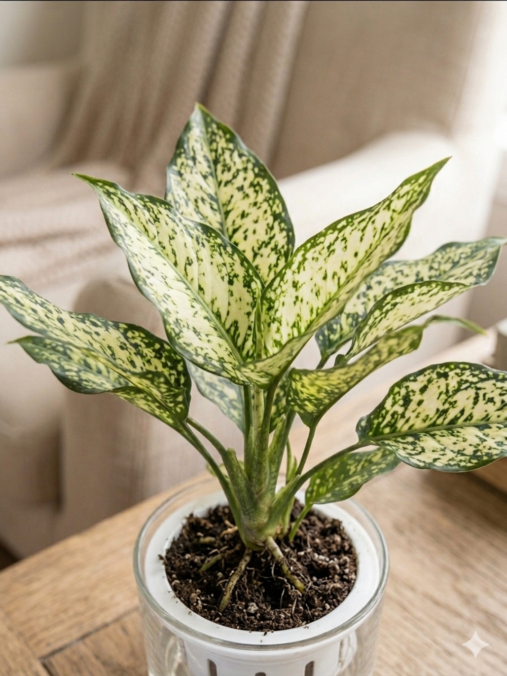 Аглаонема Jadeite д.11 горшок с автополивом