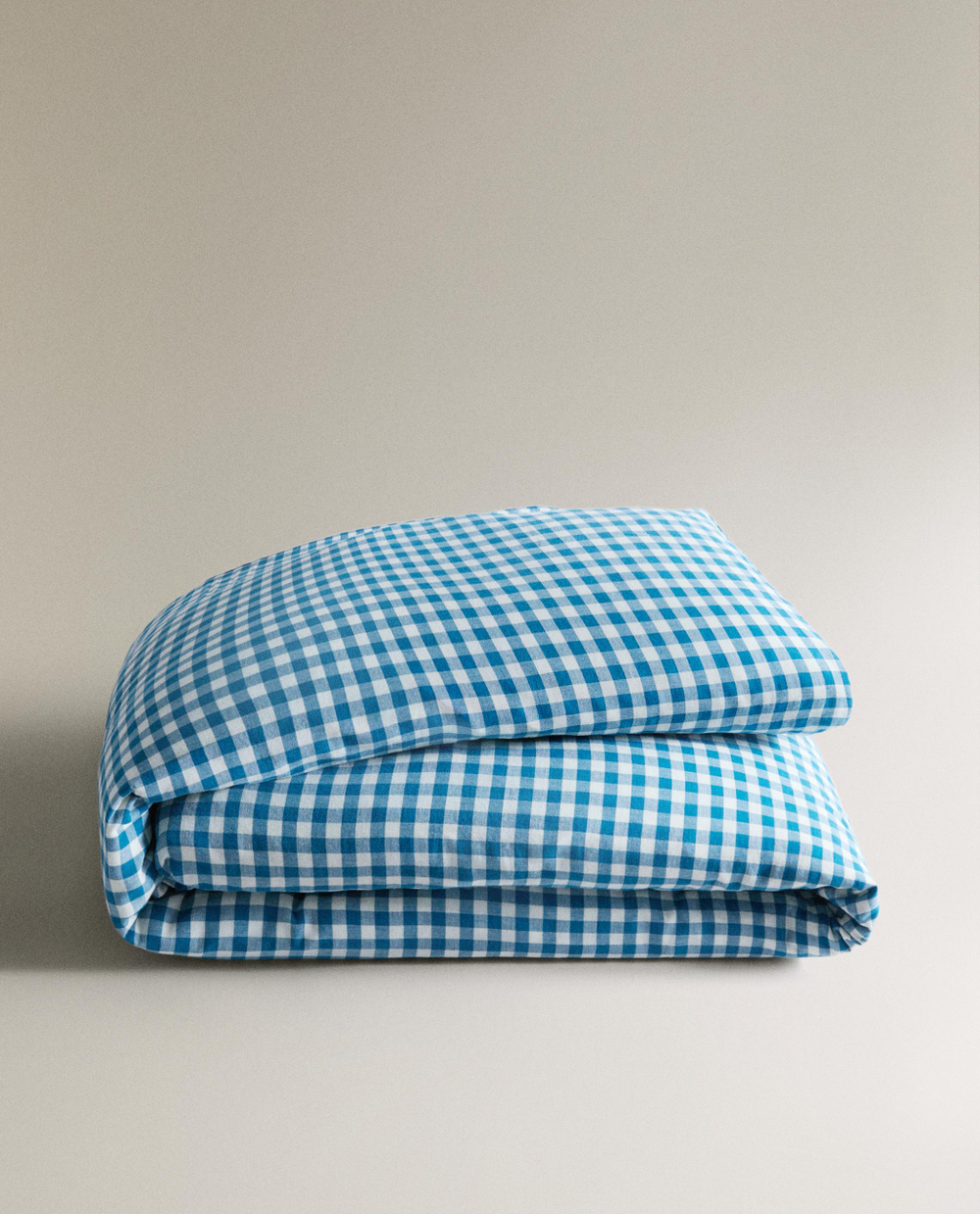 Пододеяльник Zara Home, хлопок 100%, в клетку, 1660/088