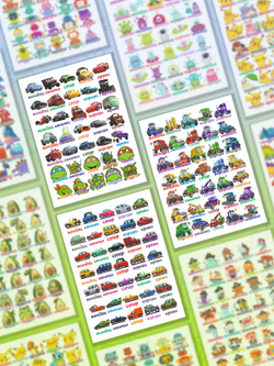 Детские поощрительные наклейки оценки для школы и дома