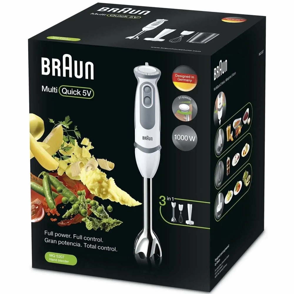 Блендер погружной Braun Multiquick 5V MQ5207 (q)