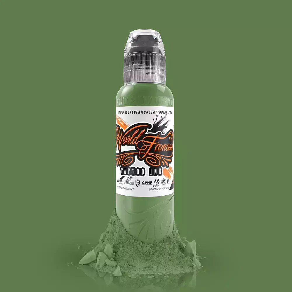 World Famous Ink Pancho Medium Green