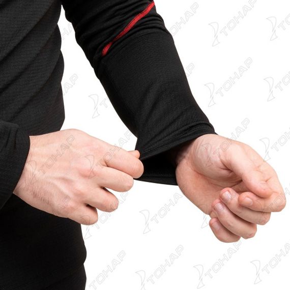 Комплект термобелья мужской Combat цв.черный р.2XL (58-60) (N-6404-2XL) NISUS