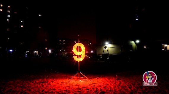 Огненные Цифры, Буквы