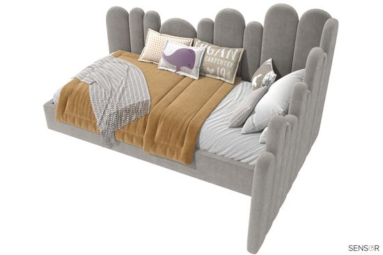 Кровать угловая Савоярди Форма kids - разноуровневая