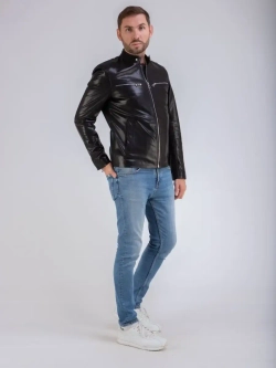 Куртка мужская из натуральной кожи