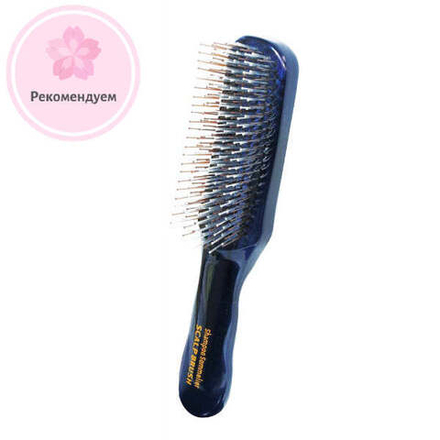 Массажная расческа с лечебным терагерцовым покрытием Shampoo Sommelier Scalp Brush